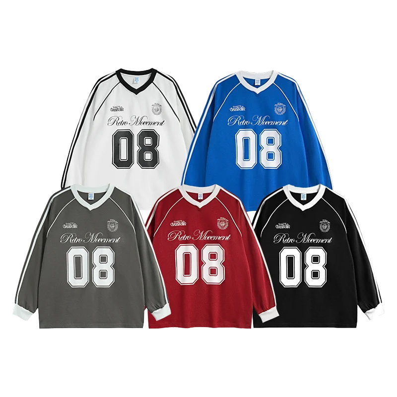 Retro Movement 08 Raglan Long Sleeve Jersey