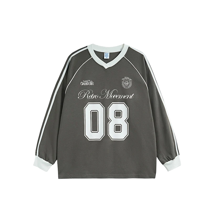 Retro Movement 08 Raglan Long Sleeve Jersey