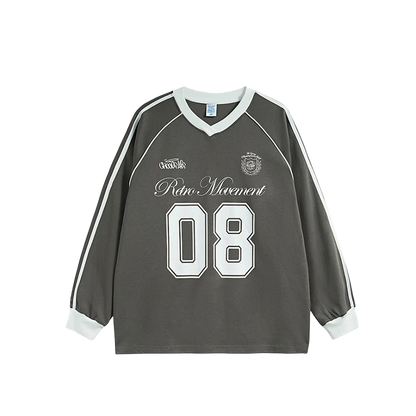 Retro Movement 08 Raglan Long Sleeve Jersey