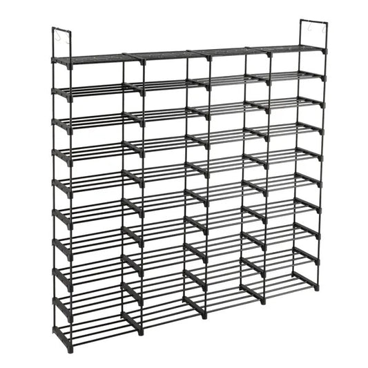 10-tier shoe rack