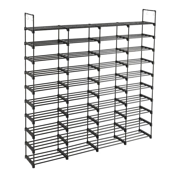 10-tier shoe rack