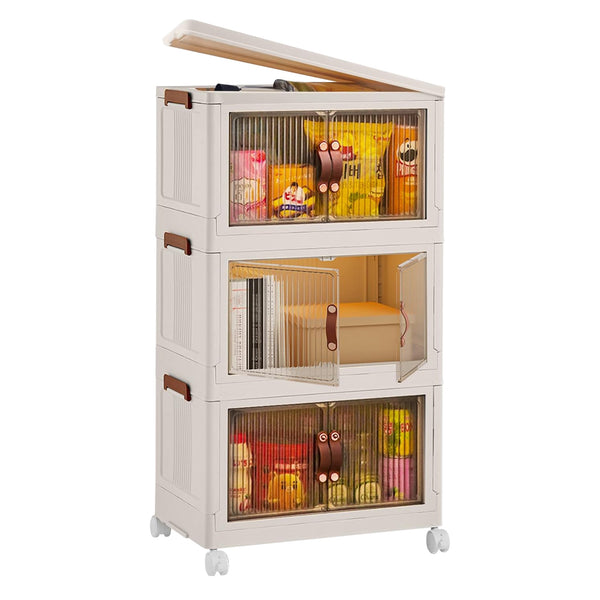 3-piece foldable bins, 78QT