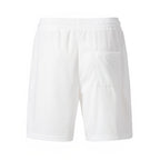 Corduroy shorts back view with pocket