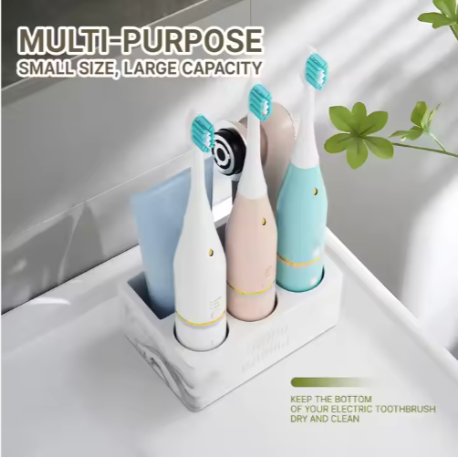 Toothpaste and toothbrush holder