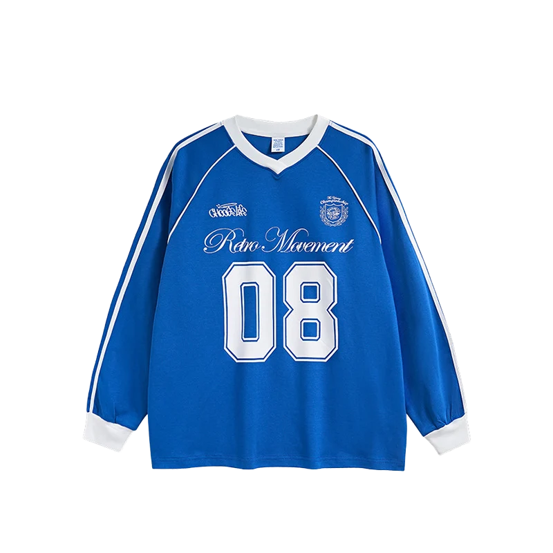 Retro Movement 08 Raglan Long Sleeve Jersey