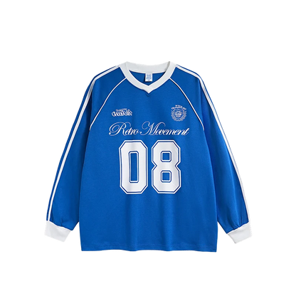 Retro Movement 08 Raglan Long Sleeve Jersey