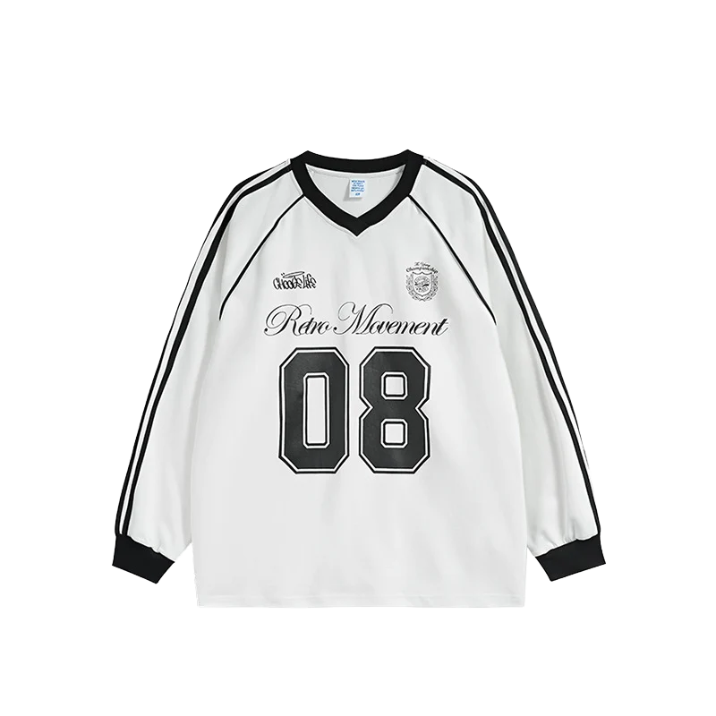 Retro Movement 08 Raglan Long Sleeve Jersey