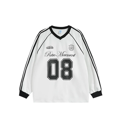 Retro Movement 08 Raglan Long Sleeve Jersey