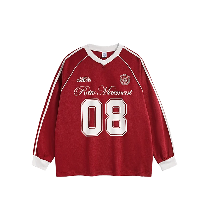 Retro Movement 08 Raglan Long Sleeve Jersey