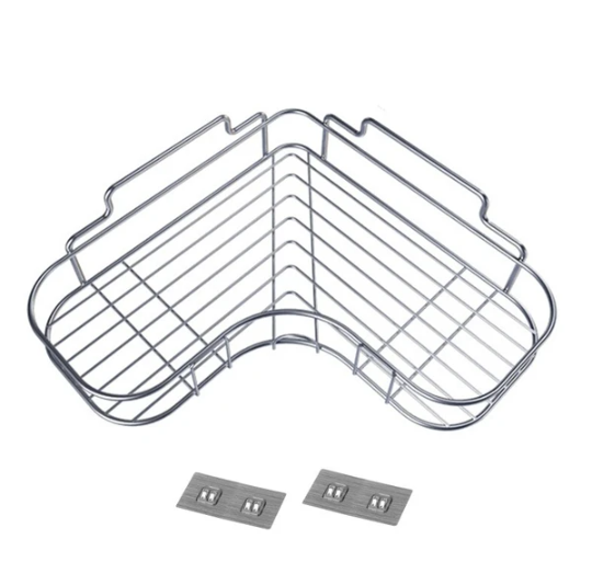 Shower caddy corner shelf