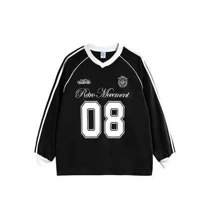 Retro Movement 08 Raglan Long Sleeve Jersey