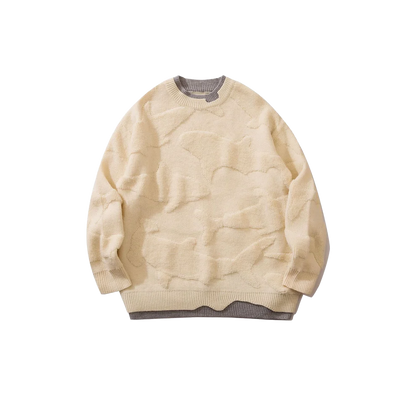 Camo Texture Sweater