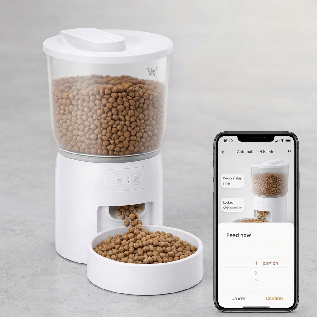 Smart Pet Feeder 3L Automatic Food Dispenser for Cats & Dogs